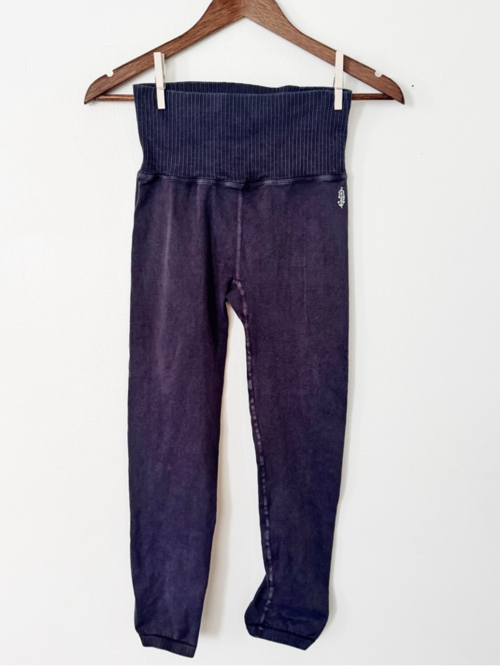 Free People Movement Grey High-Waist Leggings M/L